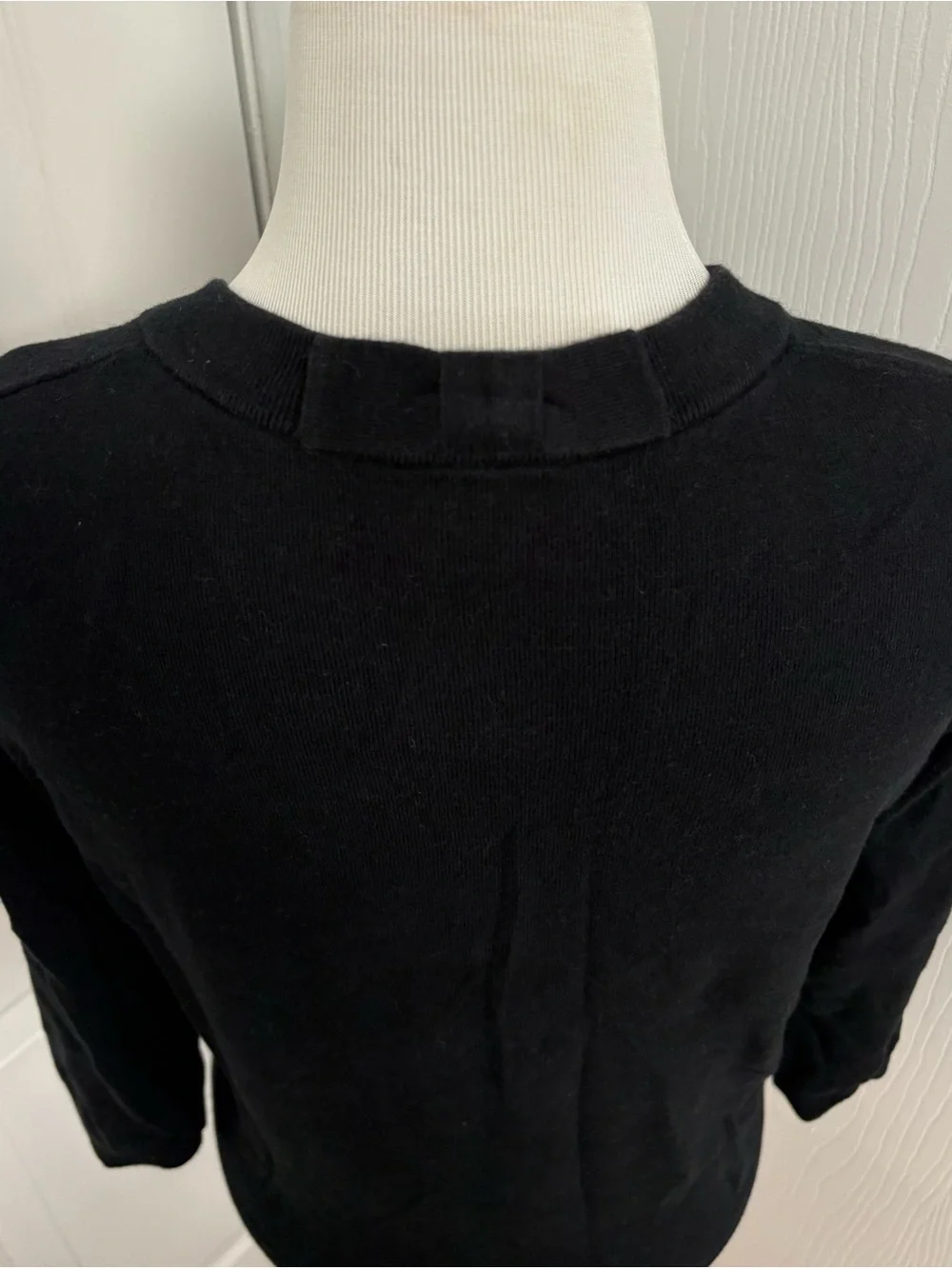 Kate Spade Bow Back Button Up Cardigan